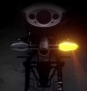 Luz de Señalización de Giro para Motocicleta, Luz LED de Advertencia de Giro con Atmósfera Colorida para Vehículos Eléctricos - Product Image 2