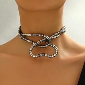 Gran oferta, collar de serpiente bobinado arbitrario, collar suave para mujer, collar flexible - Product Image 6