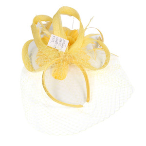 Chapeaux fascinateurs ajustables 100% Sinamay avec broderie de sequins <span class=keywords><strong>pour</strong></span> femmes - <span class=keywords><strong>pour</strong></span> les fêtes et les <span class=keywords><strong>cheveux</strong></span> <span class=keywords><strong>courts</strong></span> - Product Image 4