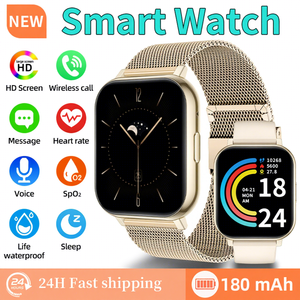 Reloj Inteligente <span class=keywords><strong>LIGE</strong></span> BWY28 (2 Correas) para Hombre y Mujer, Contesta y Realiza Llamadas, Monitor de Actividad Física, Frecuencia Cardíaca, Llamadas de Voz, Compatible con IOS y Android - Product Image 1