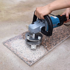 Outil <span class=keywords><strong>abrasif</strong></span> de diamant <span class=keywords><strong>pour</strong></span> le ponçage du béton, la pierre, le marbre, 3 rouleaux, 2x5 pouces, 125mm, Double couche - Product Image 5