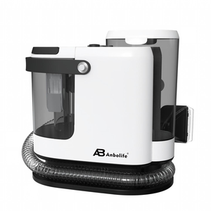 Limpiador Portátil <span class=keywords><strong>de</strong></span> Vapor <span class=keywords><strong>de</strong></span> Agua Frí<span class=keywords><strong>a</strong></span>/Caliente y Alta Presión con Función Húmeda/Seca para Limpieza <span class=keywords><strong>de</strong></span> <span class=keywords><strong>Tapicería</strong></span>, Telas, Alfombras y Cortinas para Uso Doméstico - Product Image 3
