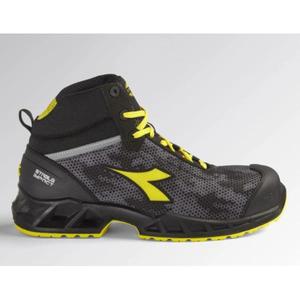 DIADORA UTILITY-701,177669-C2541/36 Zapatos de alta seguridad negro/gris en tejido técnico de poliéster repelente al agua S3 SRC ESD - Product Image 1