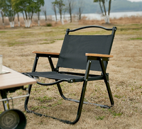 Chaise de camping en alliage d'aluminium, ensemble table et chaise pliantes portables pour l'extérieur