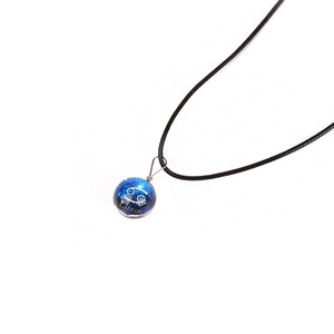 Collar de cadena PFT Vintage Zodiac con colgante personalizado de PU+esmalte de color, chapado en plata, luminoso, para regalo de <span class=keywords><strong>pareja</strong></span> unisex - Product Image 5