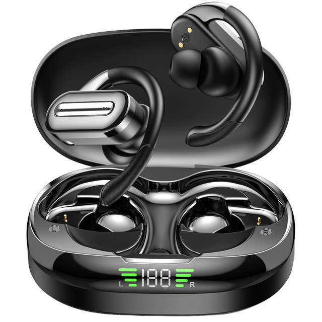 Factory Price SP36 True Wireless Earbuds Charging Case In-Ear Digital Display IPX4 Waterproof Gaming Sport Run
