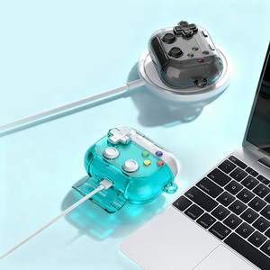 Funda Transparente para Airpods 4/<span class=keywords><strong>Pro</strong></span> <span class=keywords><strong>2</strong></span>/<span class=keywords><strong>Pro</strong></span> 3 con Diseño Retro de Consola de Juegos - Product Image 4