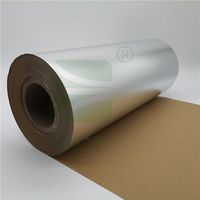 Rouleaux de film d'emballage industriel en papier kraft laminé étanche en papier d'aluminium
