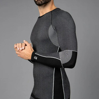 Ensemble thermique sans couture pour homme, haut et bas, très fonctionnel, chaud, pour le ski, couche de base, confortable, s'adapte comme une seconde peau