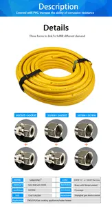 สแตนเลสโลหะท่อลูกฟูกที่มีความยืดหยุ่น/ท่อ/หลอดสำหรับน้ำ - Product Image 6