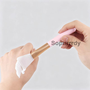 Custom Logo Silicone Brush Soft Silicone Face Mud Applicator Safe and Reliable Facial Mask Beauty Tool Washable and Reusable - Product Image 6