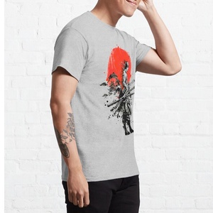 Maglietta a maniche corte Roronoa Zoro da uomo classica girocollo stampata su misura <span class=keywords><strong>Anime</strong></span> - Product Image 2