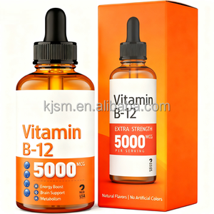 Premium Organic Vegan <strong>Vitamin</strong> B12 Liquid Supplement for Metabolism and Energy Boost - Product Image 1
