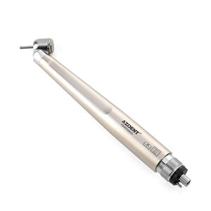AZDENT Turbina de Aire Eléctrica para Pieza de Mano <span class=keywords><strong>Dental</strong></span> LED de <span class=keywords><strong>45</strong></span> Grados con <span class=keywords><strong>4</strong></span>/2 Orificios e ISO - Product Image 1