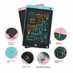 Wholesale 8.5 Inch Colorful LCD <b>Writing</b> Tablet Drawing Board Ultra-thin Portable Handwriting <b>Pads</b> Kids Gifts - Product Image 2