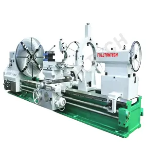 Chinês cf611a série torno horizontal manual de metal com altura central grande