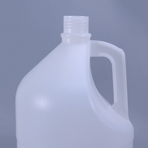 128Oz Nhựa Tự Nhiên Rỗng Không Dán Nhãn 1 Gallon Refill Giấm Chai HDPE Vòng Xi-rô Công Nghiệp Juice Jug Nghiêng Xử Lý - Product Image 4