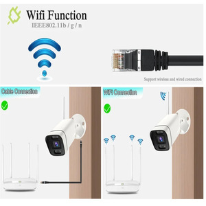 Cámara IP HJSCCD Hongjin con Sensor de 12.8mm, Vigilancia WiFi Interior, Intercomunicador de Voz, Cámara de Red - Product Image 1