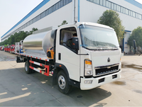 Truk Distributor Aspal Baru XLS305A dengan Lebar Penyemprotan Maksimal 3.5m dan Tangki Aspal 3.8cbm