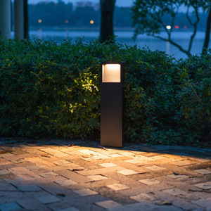 Lampe de jardin carrée étanche 10W LED en aluminium pour villa, jardin, cour, éclairage de pelouse - Product Image 4