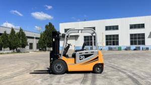 Montacargas Eléctrico HELI de 3 y 5 Toneladas, Serie <span class=keywords><strong>FB</strong></span>, de 4 Ruedas, Contrabalanceado, con Mástil de 6m, Certificación CE, para Almacén, Mini Montacargas a Batería - Product Image 4