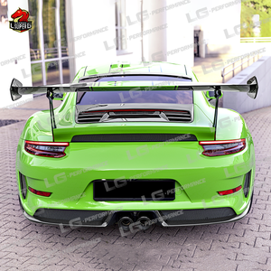 Kit de carrocería de fibra de carbono para <span class=keywords><strong>Porsche</strong></span> <span class=keywords><strong>911</strong></span> 991,2 estilo <span class=keywords><strong>GT3</strong></span> <span class=keywords><strong>RS</strong></span> mejorado que incluye parachoques delantero alerón trasero motor capó faldones laterales - Product Image 5