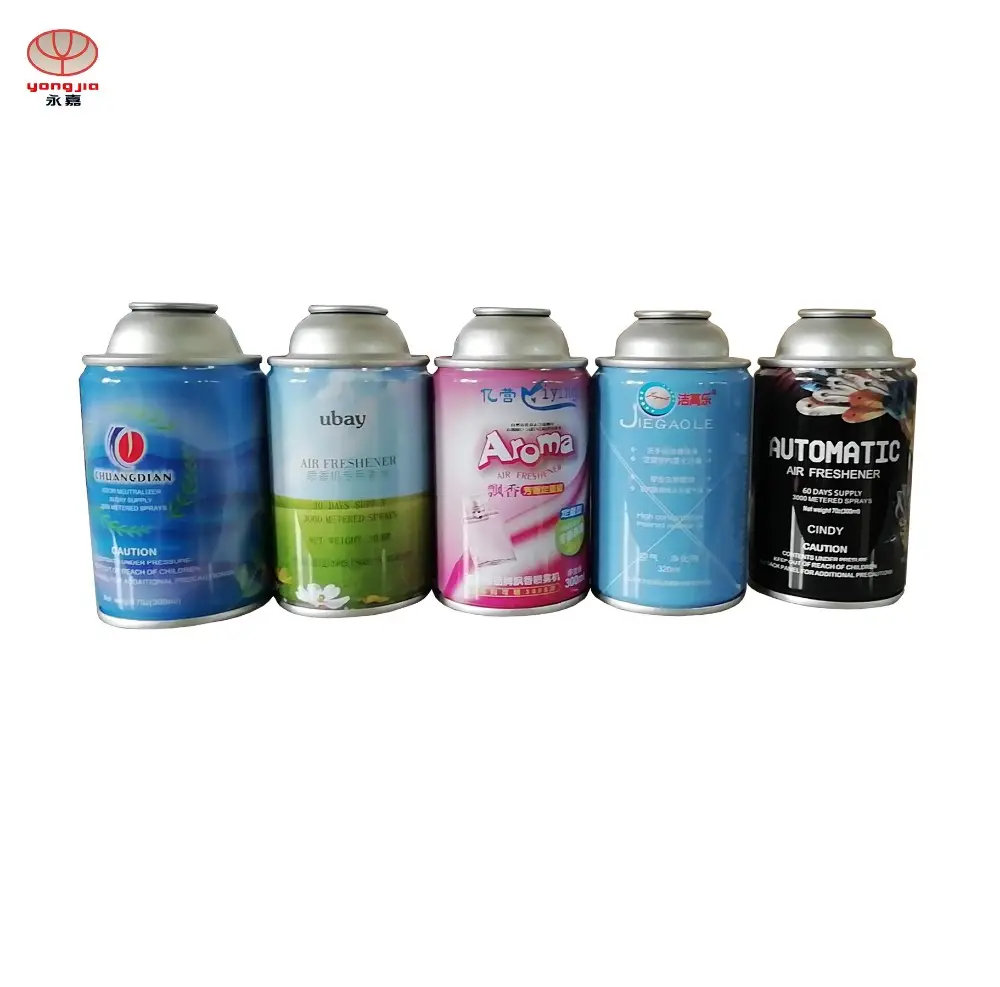 新製品のブリキエアゾールスプレーボトルシャント安全缶は、芳香剤エアゾールスプレーボトルを保持するために使用されます