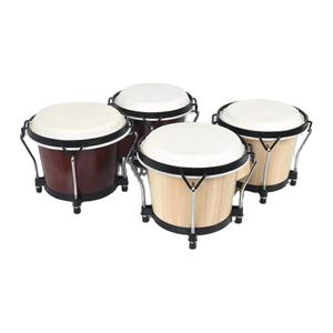 เครื่องดนตรีออร์ฟ แทมบูรีน คองกา บังโก กลองมือหนังวัวแอฟริกัน สำหรับการเรียนการสอนดนตรี 6+ 7 นิ้ว - Product Image 4