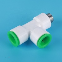 Raccord rapide en plastique pour tuyau d'eau PD, adaptateur rond PPR pour atelier, raccords de tuyauterie PPR