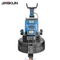 Machine à meuler le béton à disque planétaire télécommandée automatique JINGKUN, multi-tension (220-480V), haute efficacité opérationnelle