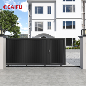 Fabrika Üreticisi Toptan Alaşımlı Elektrikli Sürgülü Kapı Alüminyum <span class=keywords><strong>D</strong></span>ış Mekan Villa Avlusu Kırsal Kendinden Yapılmış Ev İçin - Product Image 3