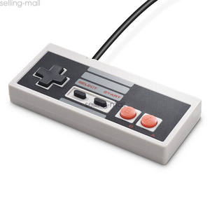 US STOCK 2 manettes de jeu filaires USB émuliées <span class=keywords><strong>NES</strong></span> pour Windows, MAC, Linux, Raspberry Pi, Retropie, émulateurs <span class=keywords><strong>NES</strong></span> - Product Image 3