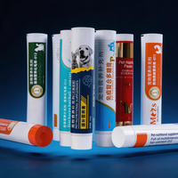 Tube de complément alimentaire pour animaux de compagnie inviolable, garantissant la sécurité du produit contre l'ouverture illégale