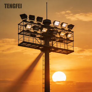 Pali ad Alta Quota Tengfei di Alta Qualità, 30 Metri, Zincati a Caldo per Stadi Sportivi - Product Image 3