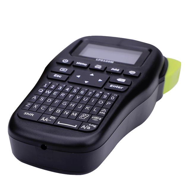 E1000 Pro Industrial Label Maker Handheld Thermal Transfer Printer QWERTY Keyboard for Electrician Cable Wire Marking & Labeling