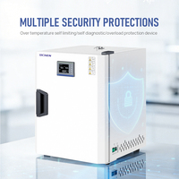 LICHEN DHP 35L-125L Laboratory Constant Temperature Incubator 70C PID Digital Microbiological Incubator with Glass Inner Door