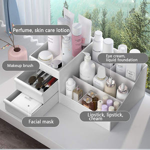 Organisateur de maquillage pour femmes très vendu, boîte de maquillage de beauté, organisateur de maquillage, support de vanité, étui, boîte de rangement pour rouge à lèvres et cosmétiques - Product Image 3