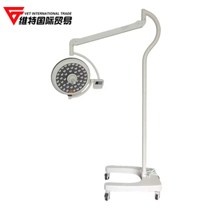 Lampu Operasi LED Medis Portabel untuk Klinik Hewan, Pemeriksaan, dan Bedah, dengan Penerangan 40000-160000 - Product Image 1