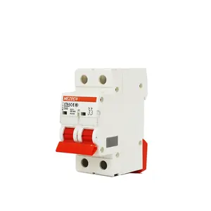 Mini Interruptor Automático Bipolar de 20 Amperios, 380 V, 6000 A, MCB C65 - Product Image 1