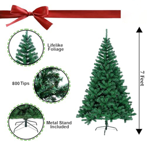 Factory's High Quality PVC Artificial Christmas <b>Tree</b> <b>LED</b> <b>Lights</b> Eco-Friendly Custom Size 30cm-300cm Home Use OEM/ODM - Product Image 3