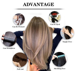 Extensión de cabello humano <span class=keywords><strong>2022</strong></span>, nuevo diseño, tejido a mano, extremos gruesos, se puede cortar, Invisible, Genius Weft, 100% - Product Image 5