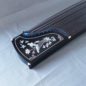 <span class=keywords><strong>Guzheng</strong></span> en bois de rose gravé en gros, 21 cordes, zither chinois avec motifs sculptés, instrument de musique traditionnel pour la pratique - Product Image 2