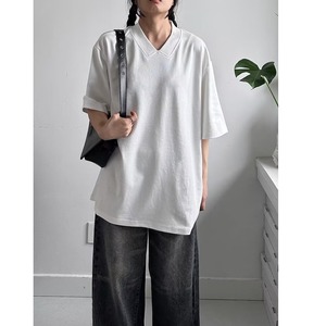 Camiseta de punto vintage con cuentas, cuello redondo, holgada, informal, sin mangas, fina, versátil, de color liso para hombre, nueva colección de Corea del Sur - Product Image 6