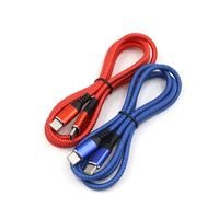 Bon prix d'usine USB-C à USB-C câble de données de charge rapide 3A cordon de charge rapide pour Huawei/téléphone intelligent