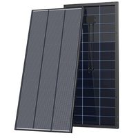 Panneau solaire monocristallin 80W 12V haute performance pour camping-car, bateau, caravane, hors réseau