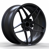 Rines Personalizados HZH de 16-24 Pulgadas, de Una Pieza, con Profundidad Personalizada, Forjados en Aleación de Aluminio, para Autos de Pasajeros BMW, Tesla, AMG, Porsche