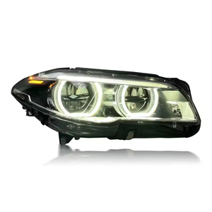 Accesorios de Estilo para Automóviles <span class=keywords><strong>BMW</strong></span> F10 2011-2017, Faros Delanteros <span class=keywords><strong>520i</strong></span> 525i 530i, Luces LED, Lámpara Frontal, Versión 1:1 - Product Image 6