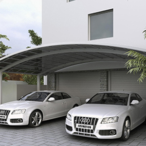 Abri de voiture <span class=keywords><strong>en</strong></span> aluminium préfabriqué à faible coût pour l'extérieur Abri de voiture <span class=keywords><strong>en</strong></span> métal facile à installer - Product Image 5