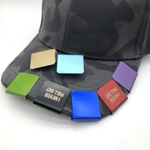 Commercio all'ingrosso promozionale a buon mercato bianco personalizzato Multi funzione metallo cappello Clip Golf acciaio inossidabile in alluminio tappo a tesa Clip - Product Image 2
