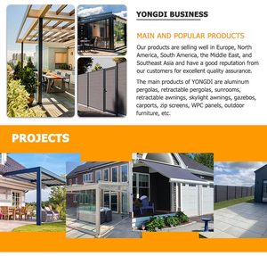 <span class=keywords><strong>Pergola</strong></span> en aluminium Bioclimatica pour terrasse et balcon |   Écran LED |   Écologique et durable |   Approvisionnement direct d'<span class=keywords><strong>usine</strong></span> |   DDP Europe - Product Image 6